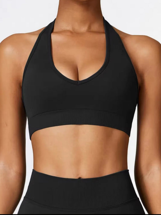 Core Halter Sports Bra