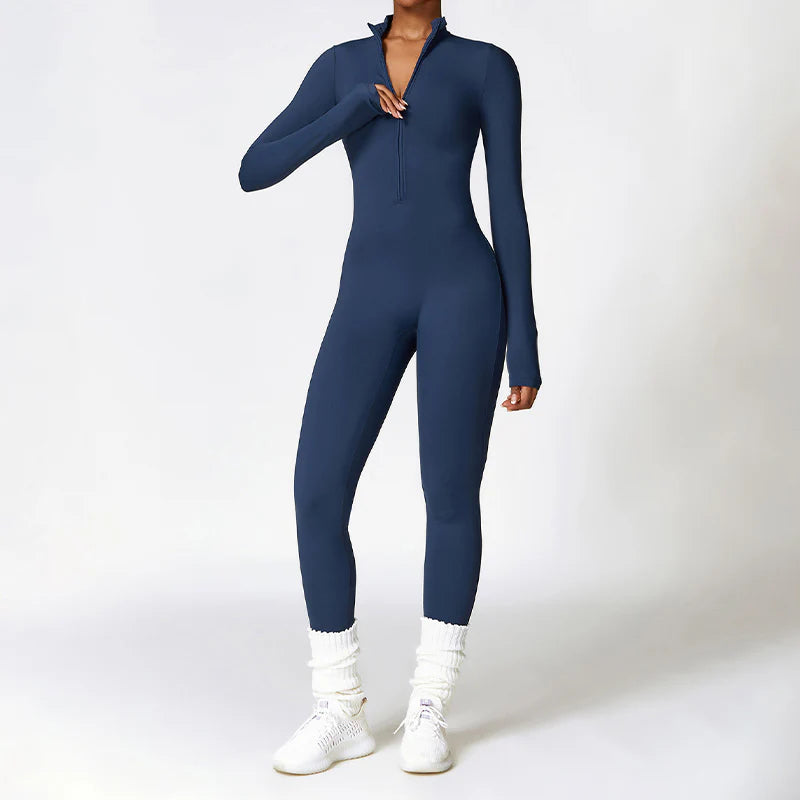 Velocity Ribbed Jumpsuit